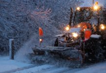 Weiterhin Schneeschauer und Glättegefahr