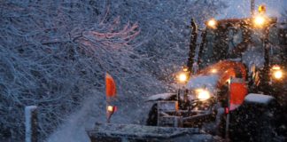 Weiterhin Schneeschauer und Glättegefahr