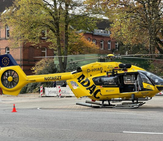 Motorradfahrer nach Verkehrsunfall schwerverletzt