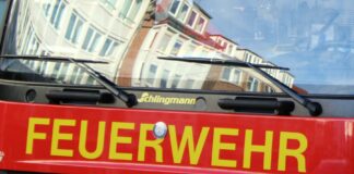 Brand im Obergeschoss eines Mehrfamilienhauses