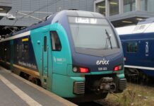 Zugausfälle bei erixx