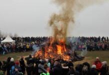 Strandfeuer in Grömitz