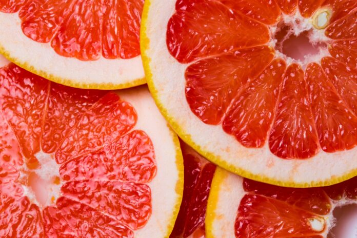 grapefruit background