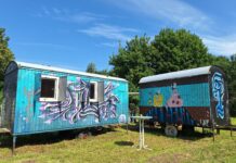 Bauwagen-Gelände täglich geöffnet