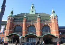 Polizei und Ordnungsdienst kontrollieren am Hauptbahnhof