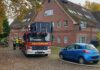 Feuer in Flüchtlings- und Obdachlosenunterkunft in Aukrug-Bargfeld