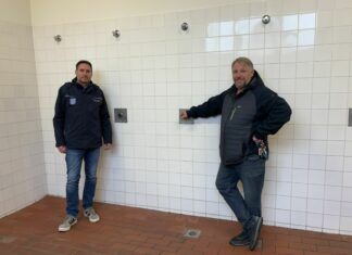 Erneuerung der Trinkwasseranlage auf der Sportanlage Jahnstraße