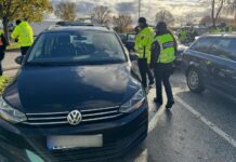 Großkontrolle auf der Bundesautobahn 1 in Ostholstein