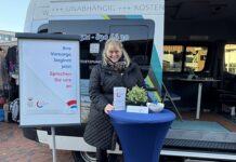 Pflegemobil wieder auf dem Münzplatz