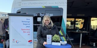 Pflegemobil wieder auf dem Münzplatz