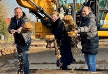 Erster Spatenstich im neuen Wohngebiet „Quartier 91“