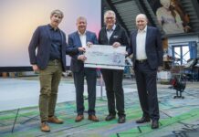 Vorstand der Sparkasse zu Lübeck übergibt Weihnachtsspende an das Theater Lübeck