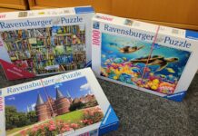 Kostenlose Puzzle-Tauschbörse in der Stadtbücherei Bad Schwartau