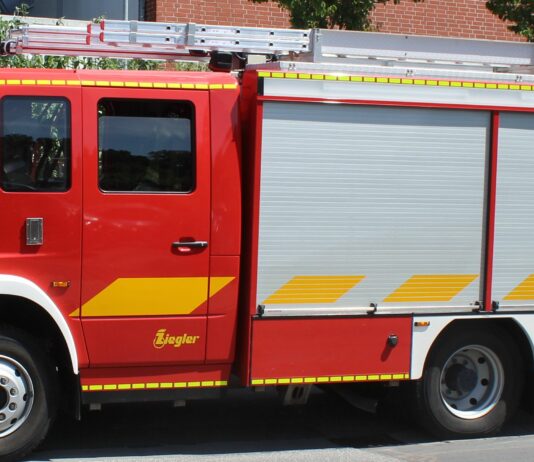 Gebäudebrand neben ehemaliger Tennisanlage