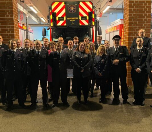 Jahreshauptversammlung der Freiwilligen Feuerwehr Mori