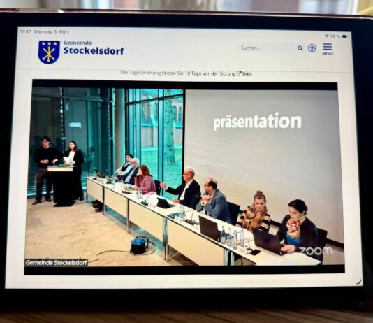 Gemeindevertretung und Bauausschuss tagen am Montag