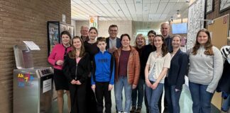 Trinkwasserspender an der Gerhard-Hilgendorf-Schule „eingeweiht“