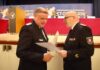 Clemens Tismer mit dem deutschen Feuerwehr-Ehrenkreuz in Gold ausgezeichnet