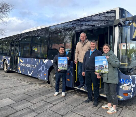 Grömitzer Sonnenshuttle startet mit optimierter Route in die Saison