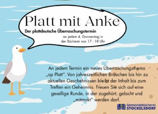 „Platt mit Anke“ in der Bücherei Stockelsdorf