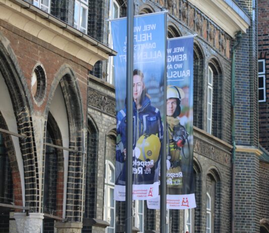 Kampagne „Respekt für Retter“ für mehr Wertschätzung für Lübecks Einsatzkräfte