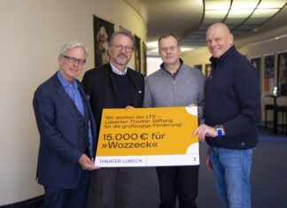 Die LTS – Lübecker Theater Stiftung fördert »Wozzeck« mit 15.000 Euro