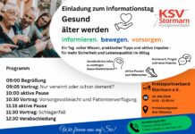 „Gesund älter werden – informieren, bewegen, vorsorgen“