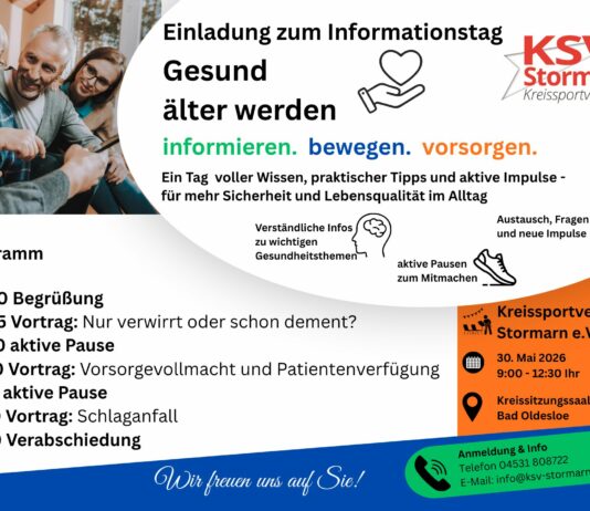 „Gesund älter werden – informieren, bewegen, vorsorgen“