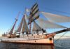 Segelschiff LOTH LORIËN wieder in Grömitz