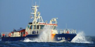 Bundespolizei See auf dem Weg nach Potsdam