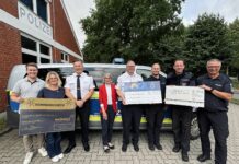 Beachvolleyballturnier der Polizeidirektion Lübeck für einen guten Zweck