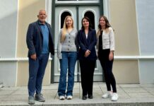 Bürgermeister Saba begrüßt neue Auszubildende