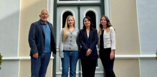 Bürgermeister Saba begrüßt neue Auszubildende