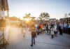 Erstes Weinfest im Dünenpark
