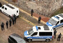 Polizeieinsatz beim Fußballspiel