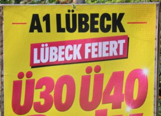 Demnächst im A1 in Lübeck