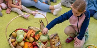 Erntedank: Johanniter-Kita Sternschnuppe spendet für die Tafel